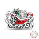 Sterling Silver Christmas Charm Santa
