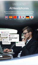 GM2 PRO AI Multi-Language Translation Bluetooth Earbuds