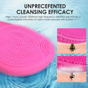 Hailicare Electric Facial Cleansing Brush Massager Waterproof