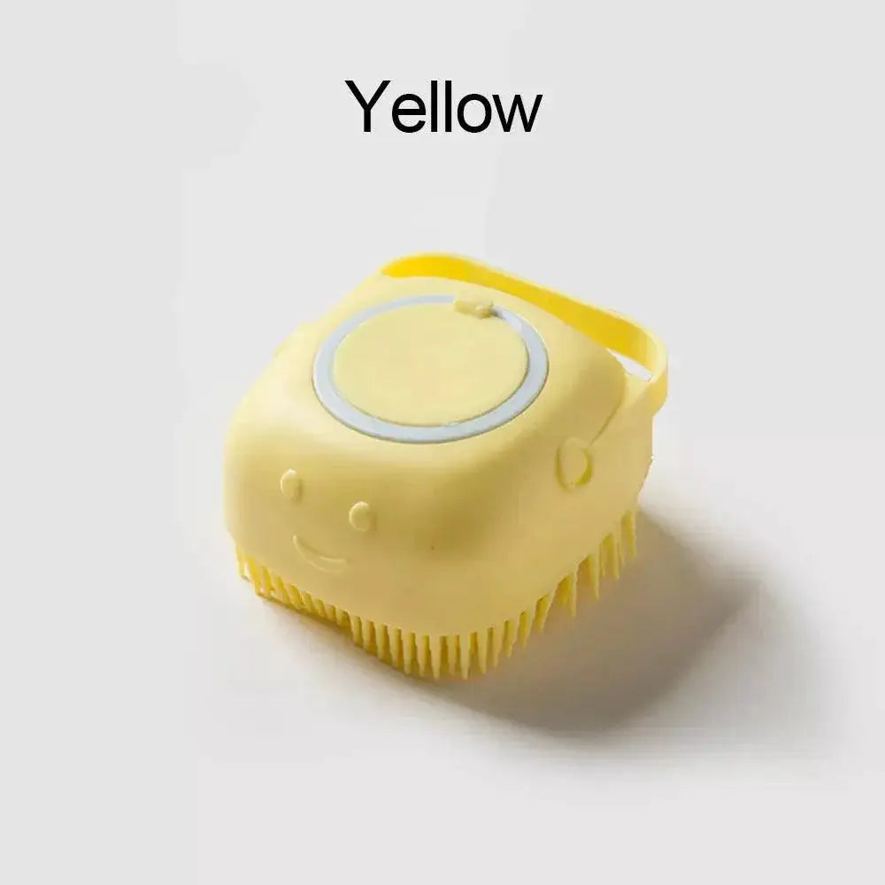 Puppycat Shower Massage Brush Silicone Grooming Dispenser — product view 9