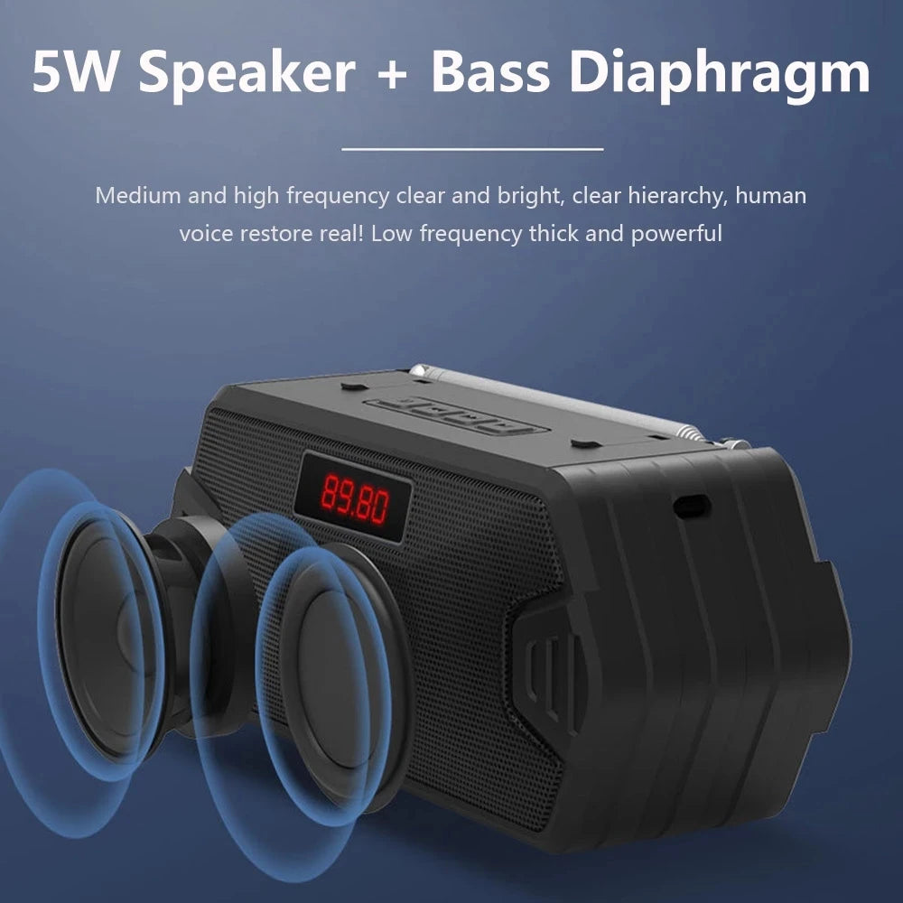 Radio Fm Receiver Outdoor Portable