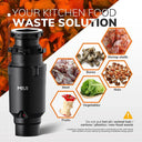 Low Noise Commercial Garbage Disposal