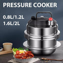 Portable Stainless Steel Pressure Cooker for Camping Cooking