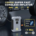 Portable Car Jump Starter - Fast Emergency Boost