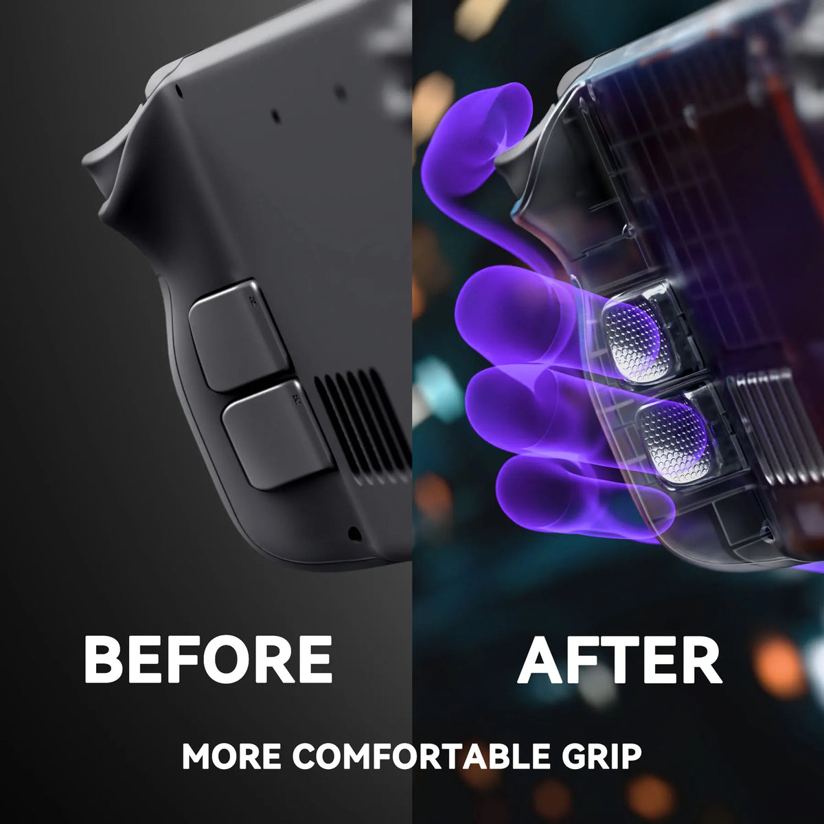 eXtremeRate Interchangeable Back Buttons Shell