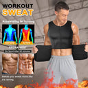 Men Waist Trainer Adjustable Posture Corrector Body Shaper