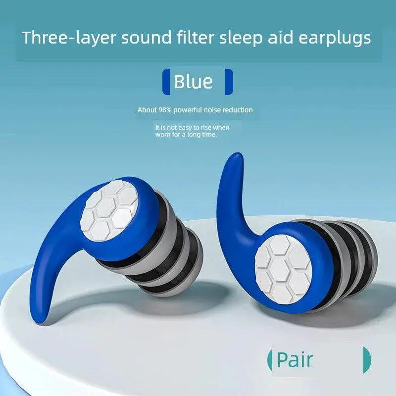 German Silicone Noise Reduction Earplugs For Quiet Comfort