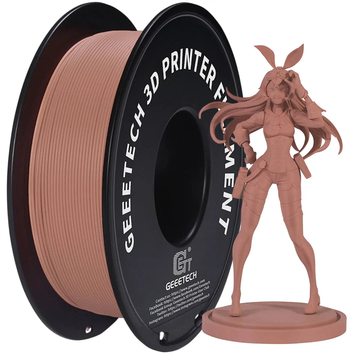 Matte PLA Filament for Smooth-Look Models — product view 1