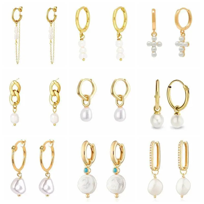 Elegant Silver Pearl Earrings Timeless Luxury Jewelry