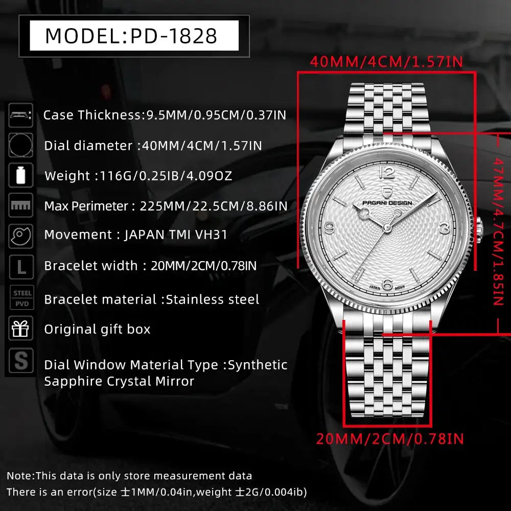 Pagani Design Men Luxury Quartz Watch — product image 8