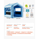 SucceBuy Inflatable Paint Booth