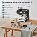 Espresso Machine With Grinder Stainless Steel Pressure Maker