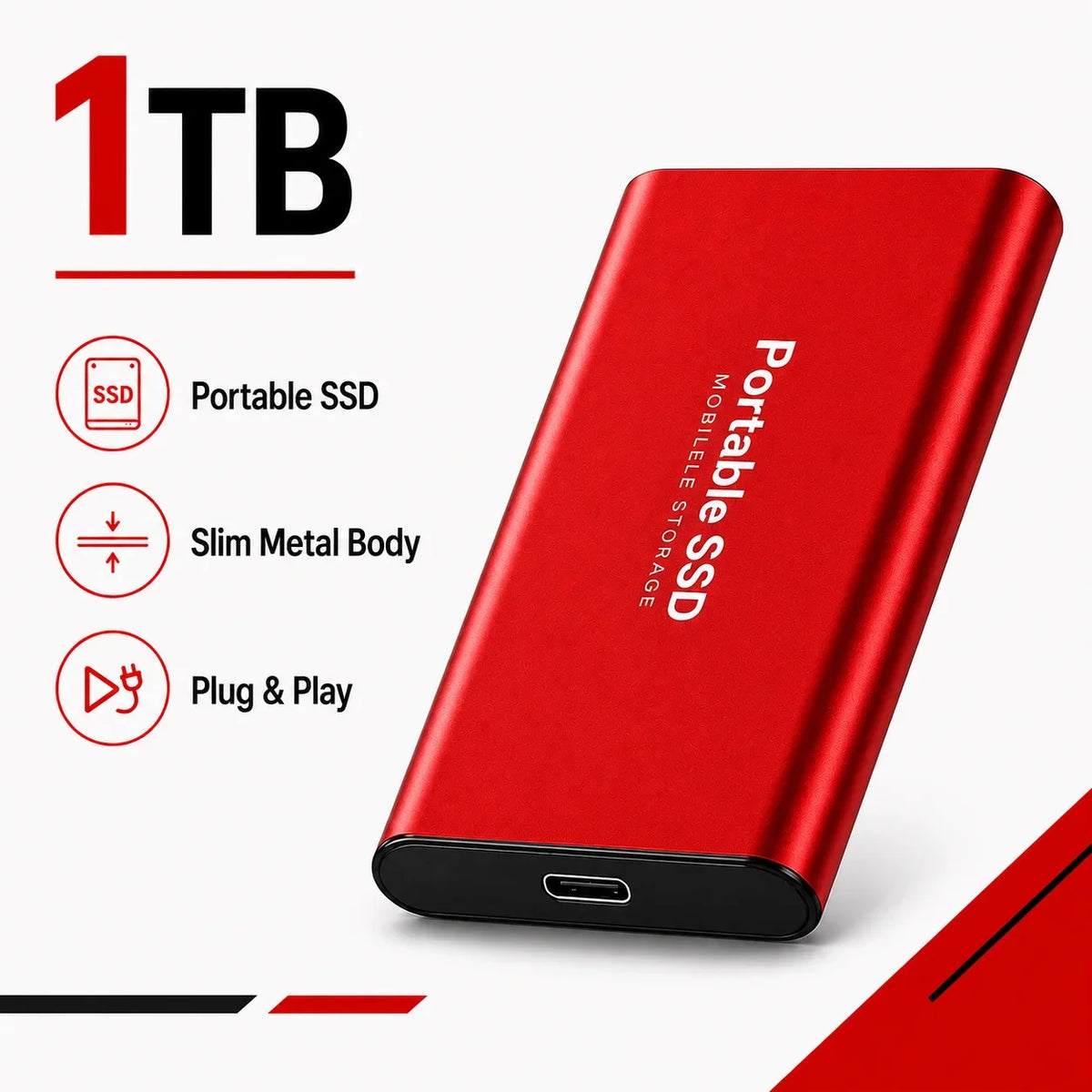 Laptop External SSD Drive