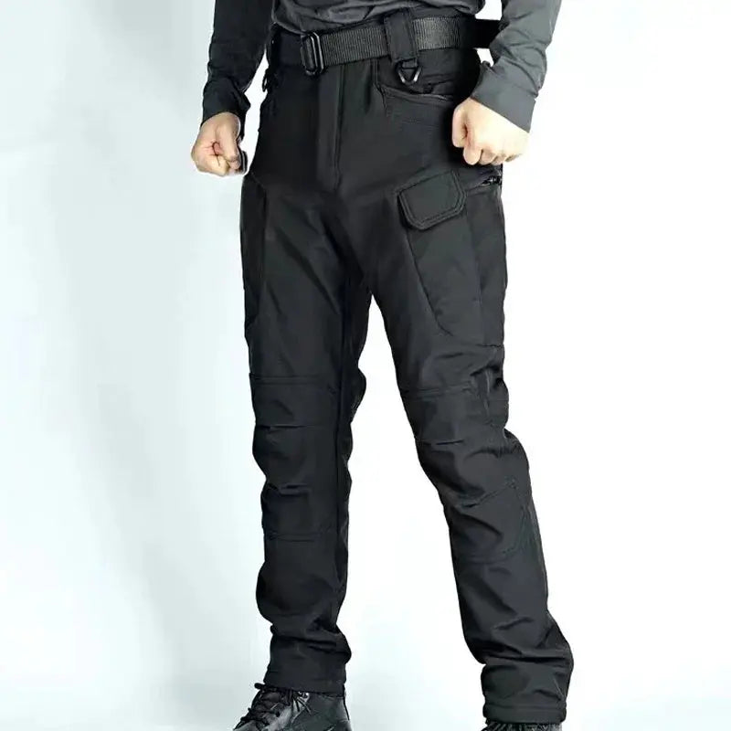 Mens Winter Softshell Tactical Waterproof Hooded Jacket