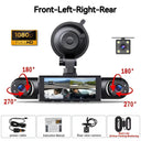 Car Dash Cam - Four Camera Night Vision Loop