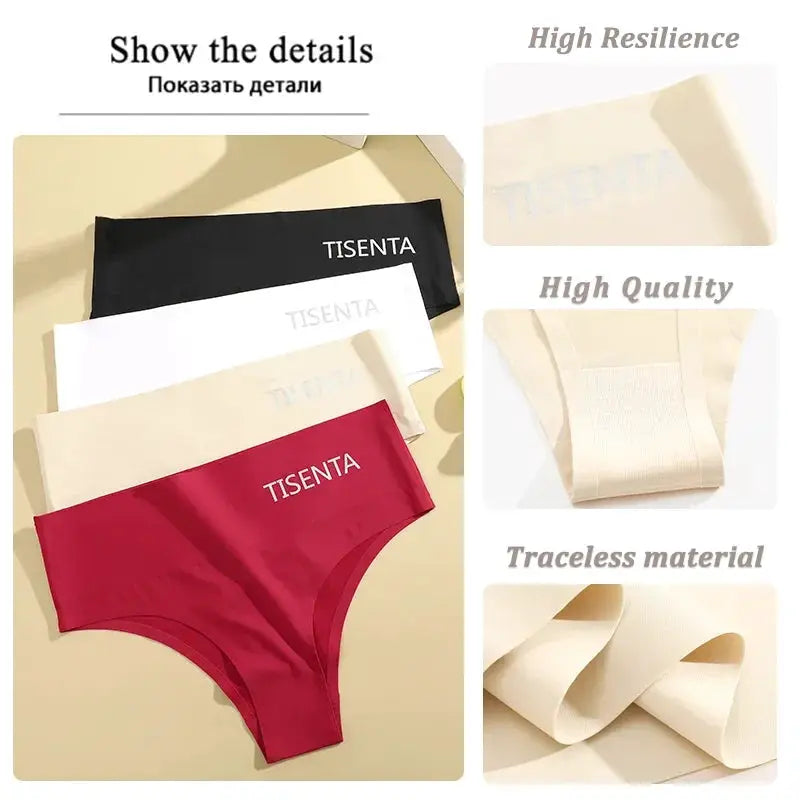 Plus Size Seamless Shapewear Briefs 3 Pack Comfort Style