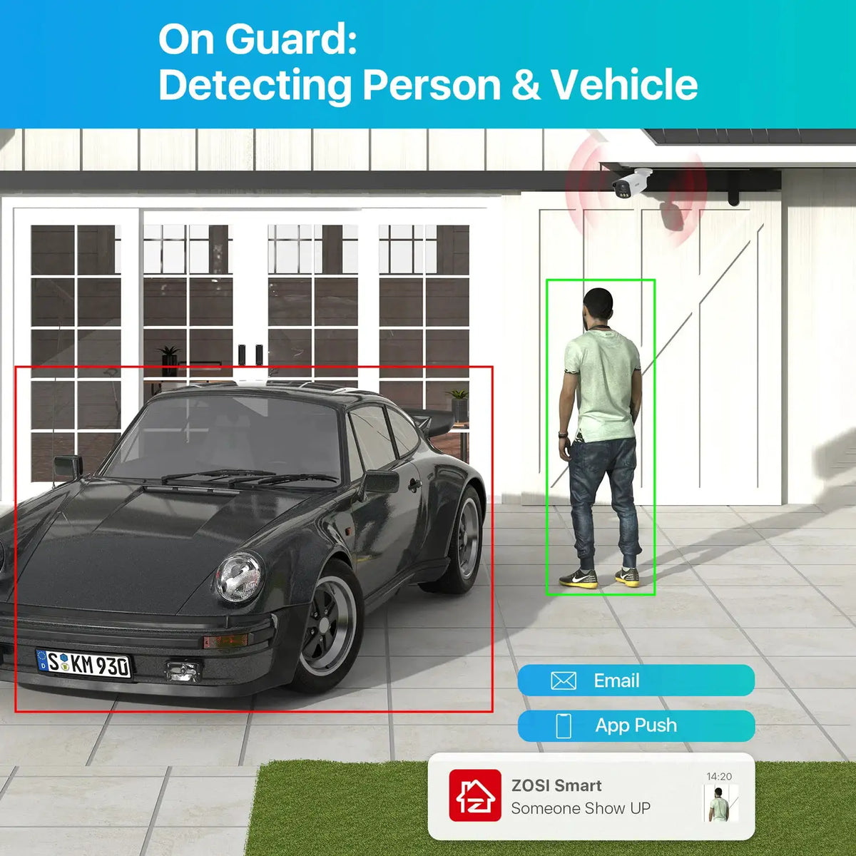 Zosi Poe Outdoor Ip Camera — product view 4