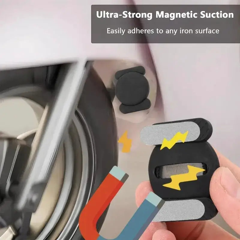 Magnetic Smart Tag Locator for Apple AirTag Mini GPS Tracker Magnetic Car Vehicle Protable Anti-lost Case Bluetooth Localizador