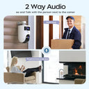 4K Dual Lens Security Camera for Homes