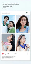 1PC Fan Long Endurance Mini Neck Portable Bladeless Fan