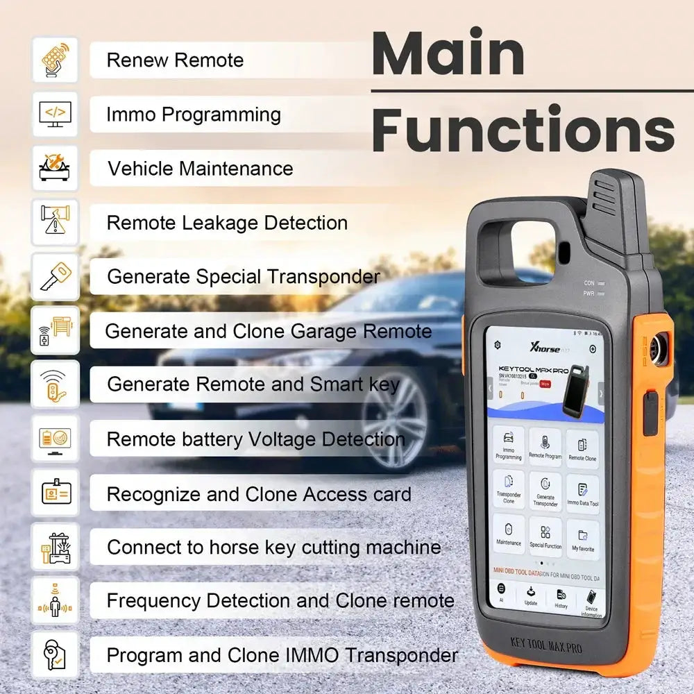 Xhorse VVDI Key Tool Max Pro With Mini OBD Tool Function