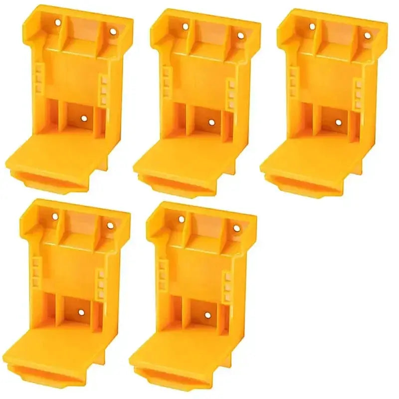 5 Piece Tool Mount For Milwaukee 20V Battery Holder Set
