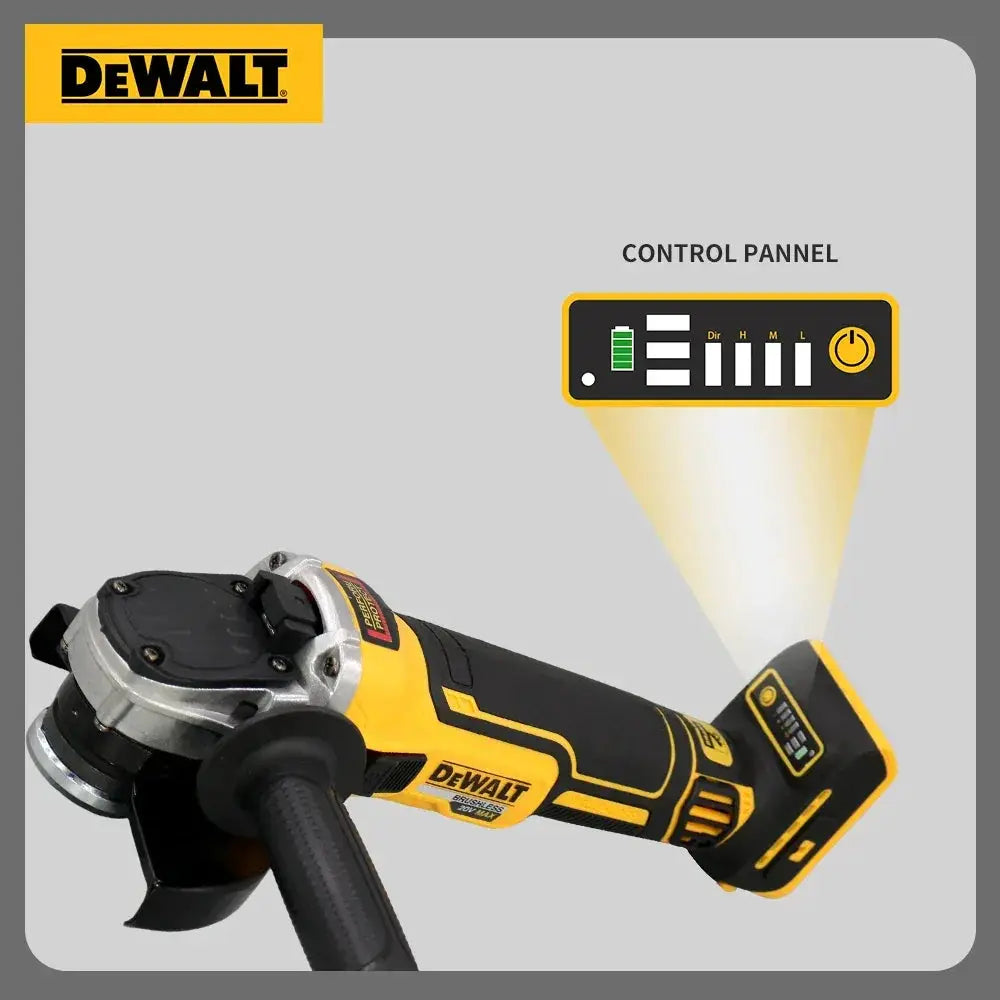 20V Cordless Brushless Angle Grinder For Metal Cutting