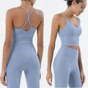 Womens Naked Feeling Set - Breathable Seamless Wear