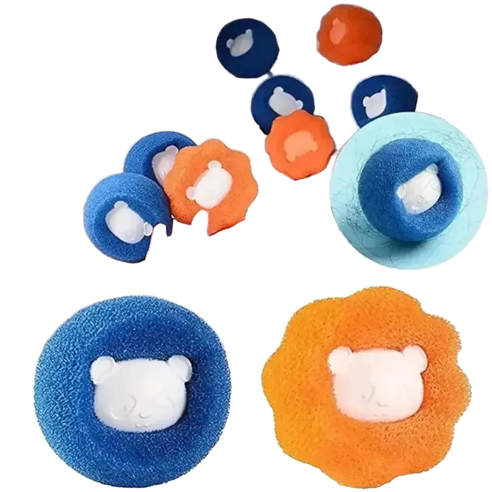 Pet Hair Brush for Fur Free Fabrics — Orange-20PCS