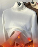 Korean Winter Turtleneck Pullover Cozy Fleece Chic Fashion