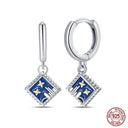 Luminous Firefly Earrings Sterling Silver