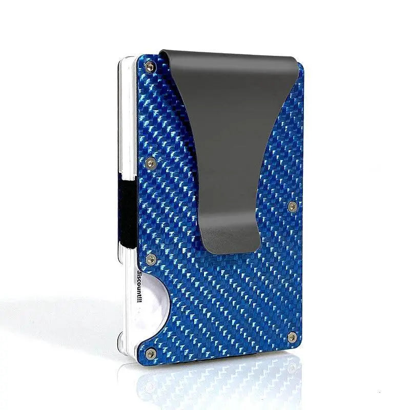 Carbon Fiber RFID Card Holder Wallet Slim Security Solution