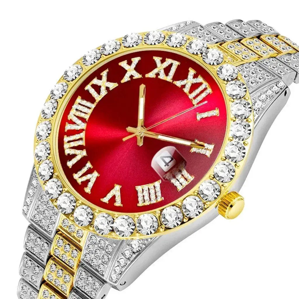 Diamond Watch for Men with Bling Glow — product view 11