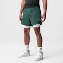 Men's 2-In-1 Camo Quick-Dry Running Shorts For Gym Training