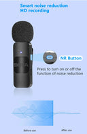 Clip-On Wireless Mic For Mobile Vloggers