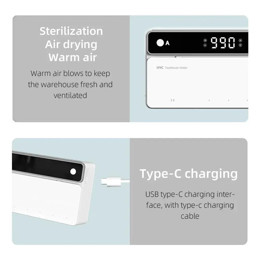 UV Toothbrush And Razor Sterilizer Advanced Hygiene Solution