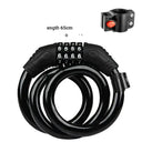 TOSUOD Steel Bicycle Cable Lock With Password