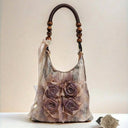 Retro Grass Tie-dye Rose Flower