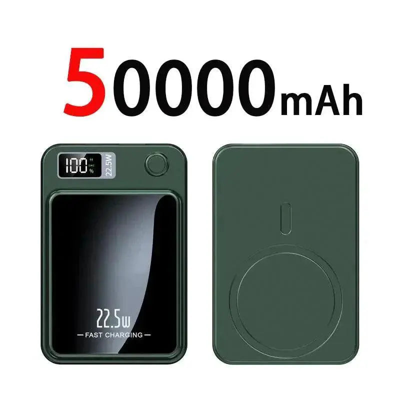 100000mAh Magnetic Qi Wireless Charger Portable 22.5W Fast - OurLum.com