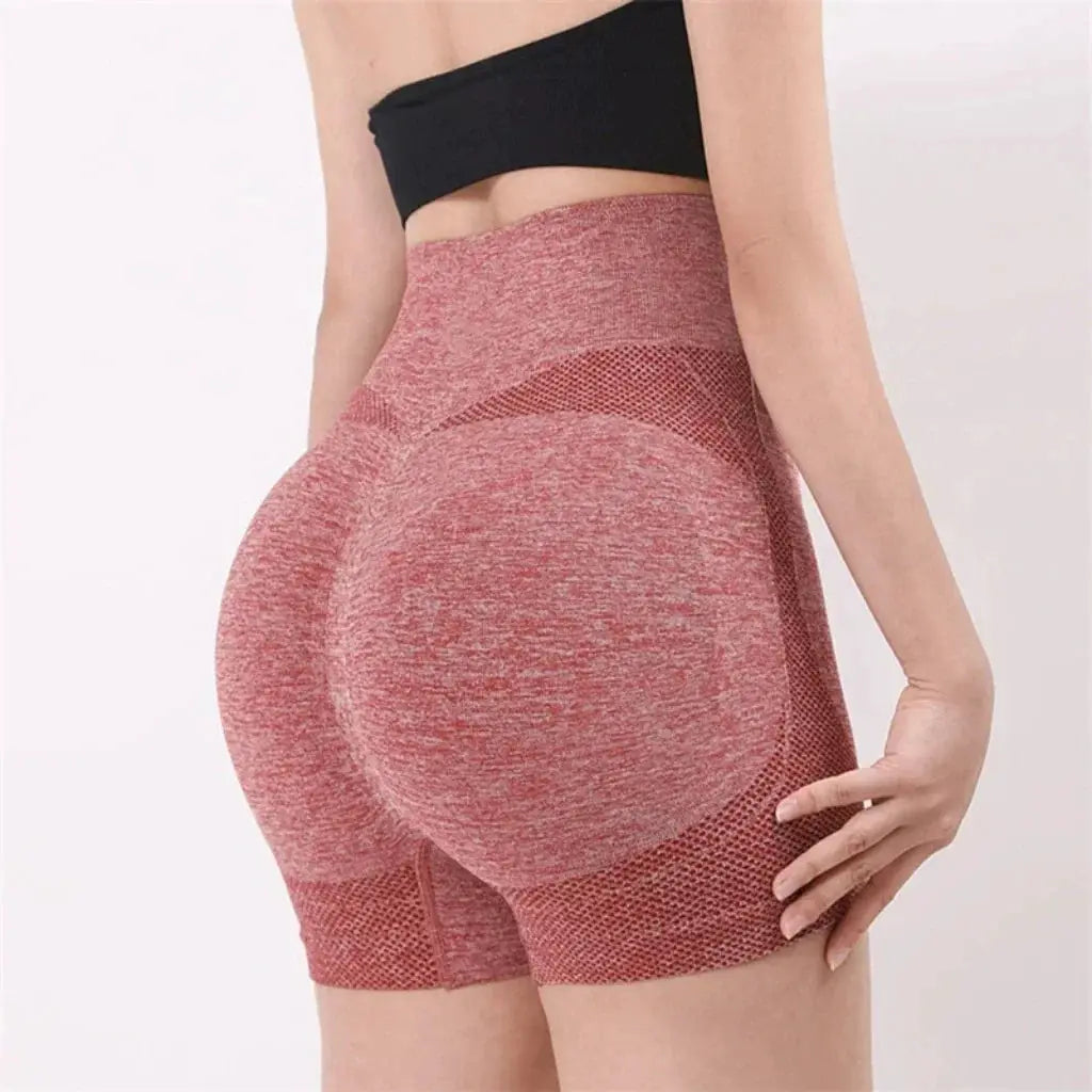 Seamless High Waist Yoga Shorts Women — product view 12