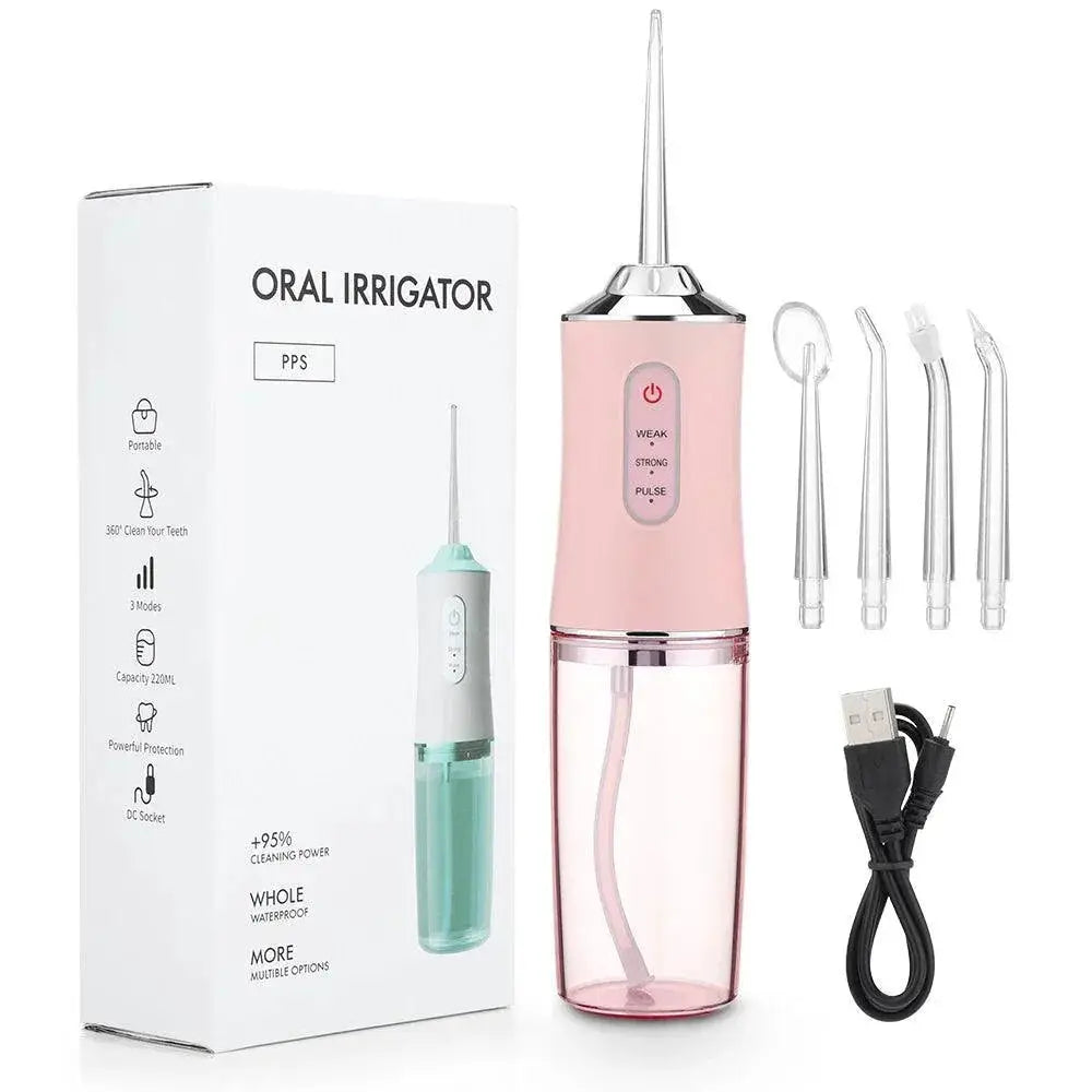 Portable Dental Water Flosser With Smart Features For Care