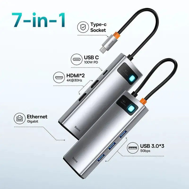 Baseus USB C Hub Ultimate HD Connectivity Solution — product view 9