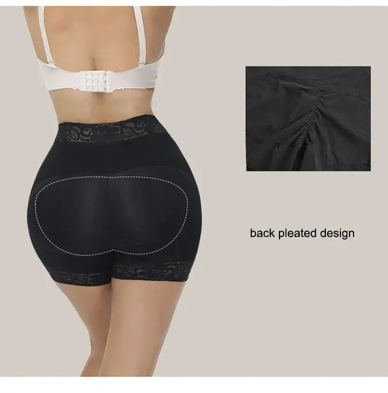 Lace Butt Lifter Shapewear Shorts For Hourglass Figure