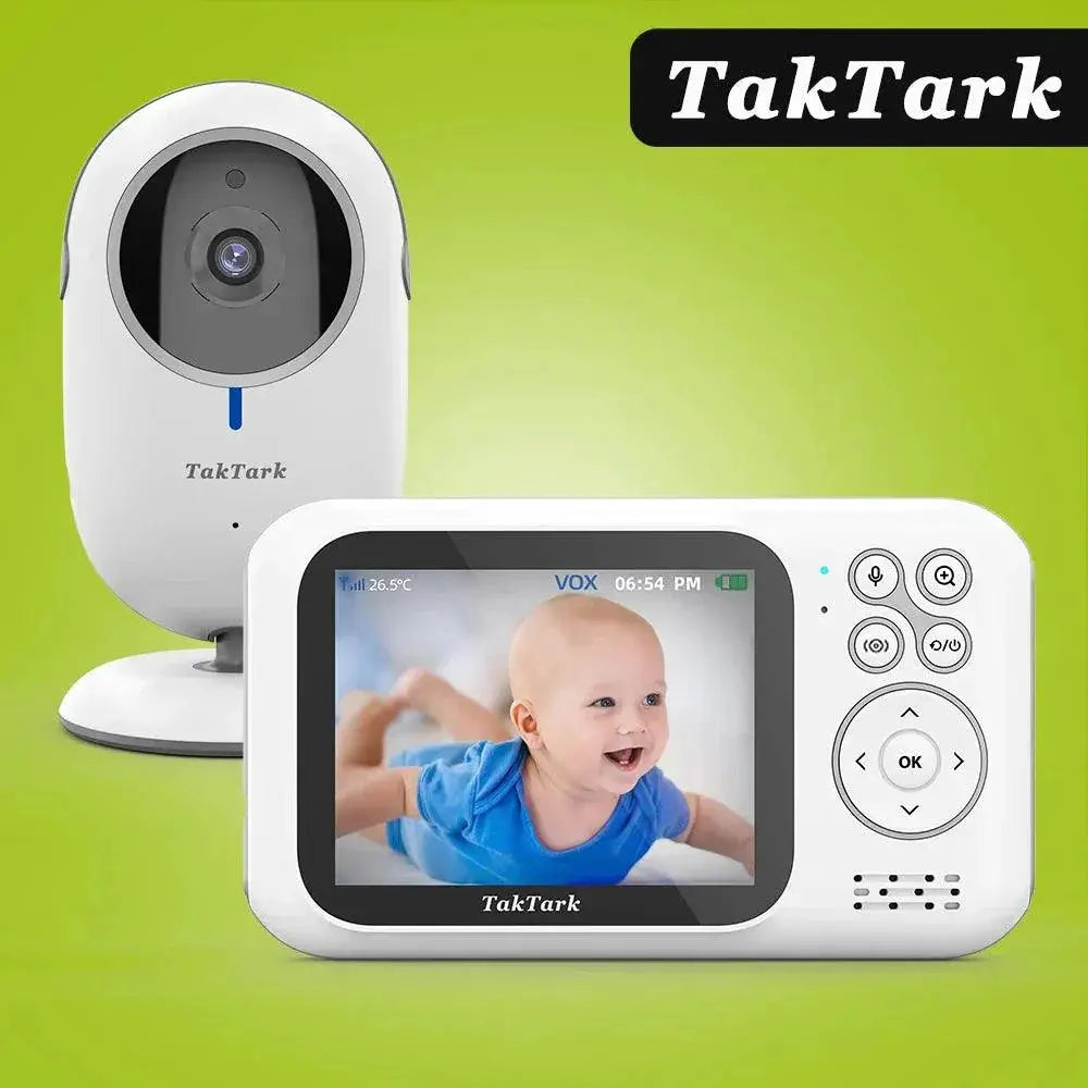 Baby Monitor With Night Vision Camera And Temperature Sensor