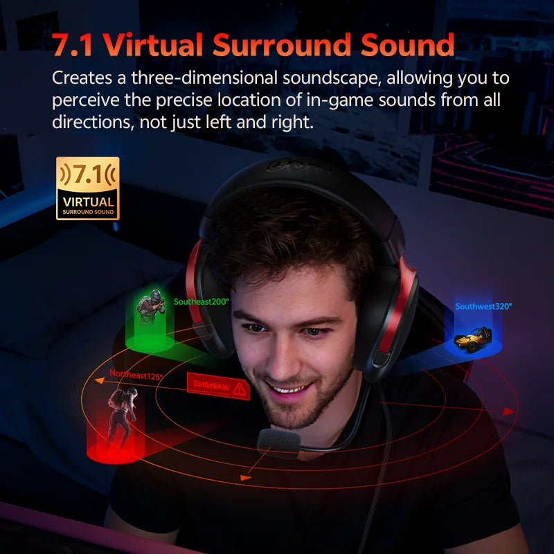 QCY VN200 Pro Wired Gaming