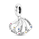 Silver Plated Charm Graduation Books