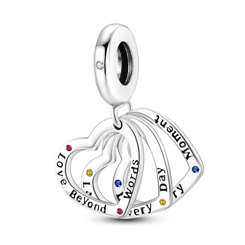 Silver Plated Charm Graduation Books