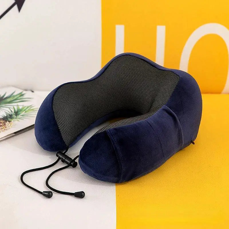 Cervical Support Neck Pillow for Travel — black