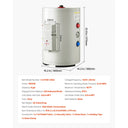 SucceBuy Gallon Electric Tank Water Heater Point-of-Use Hot Water