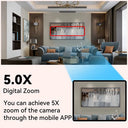 5MP WIFI Mini Camera HD Built-in Battery Human Tracking IP Remote Monitoring Camcorders IR Night Vision Body Protable Camera